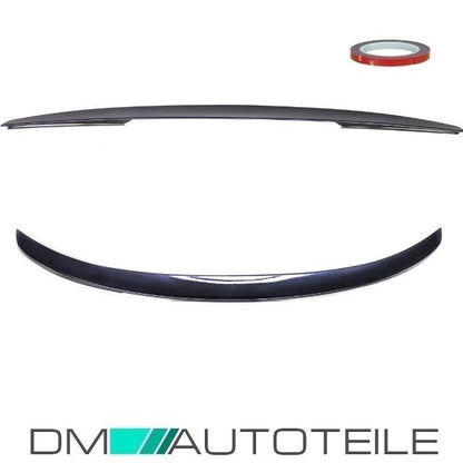 Sport-Performance Heckspoiler Hecklippe Schwarz Glanz 475 Code hinten passend für BMW 4er F36 Gran Coupe ab Baujahr 2013 -...