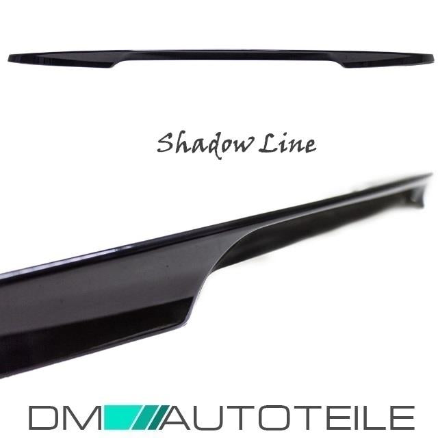 Sport-Performance Heckspoiler Hecklippe Schwarz Glanz 475 Code hinten passend für BMW 4er F36 Gran Coupe ab Baujahr 2013 -...