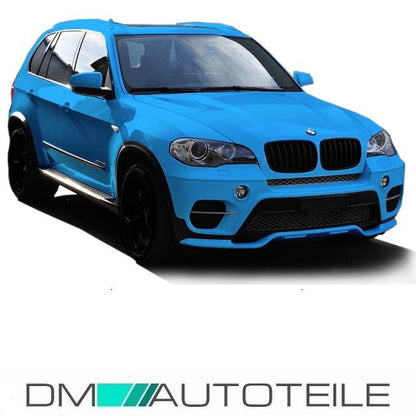 PERFORMANCE Stoßstange vorne hinten Spoiler Umbau passt für BMW X5 E70 2010-2013