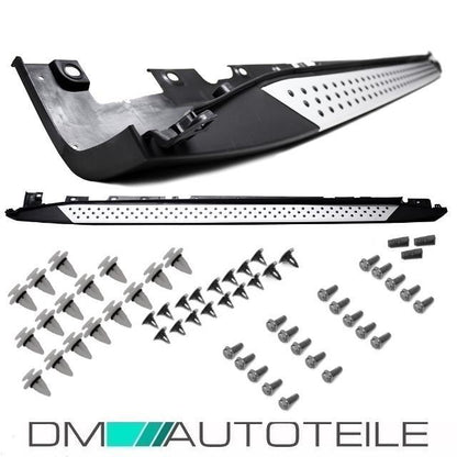Performance Stoßstange Bodykit + Trittbretter ALU passt für BMW X5 E70 LCI 10-13