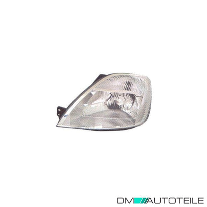 Hauptscheinwerfer links H4 mit Blinklicht passt für Ford Fiesta V Van 02-05