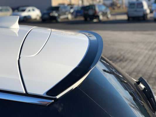 Spoiler CAP für OPEL ASTRA K OPC-LINE schwarz Hochglanz