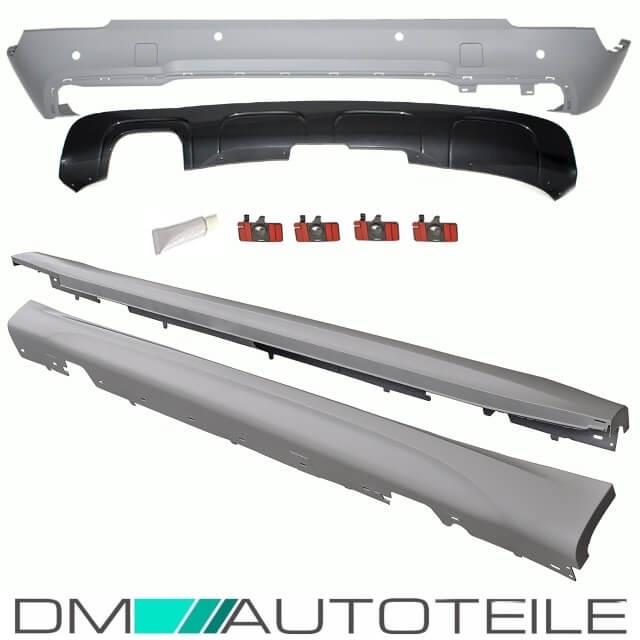 Bodykit Stoßstange Front Seite Heck 09-12 +Zubehör passt für BMW X1 E84 Serie & M-Paket