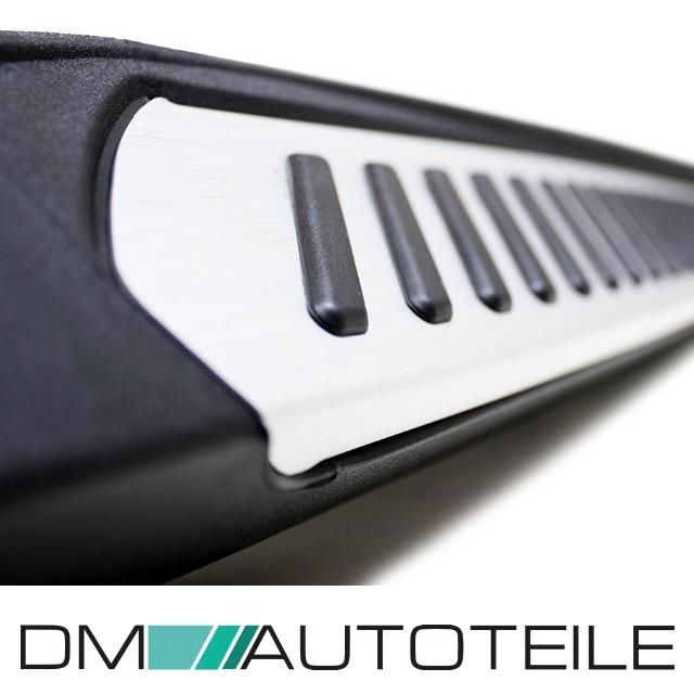 SET ALUMINIUM Trittbretter Schweller Einstieg +Zubehör passt für BMW X6 F16 14>