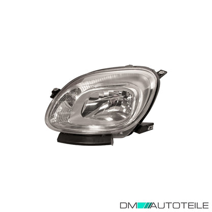 Hauptscheinwerfer links H4 mit Motor passt für Fiat Panda ab 01/2012 -