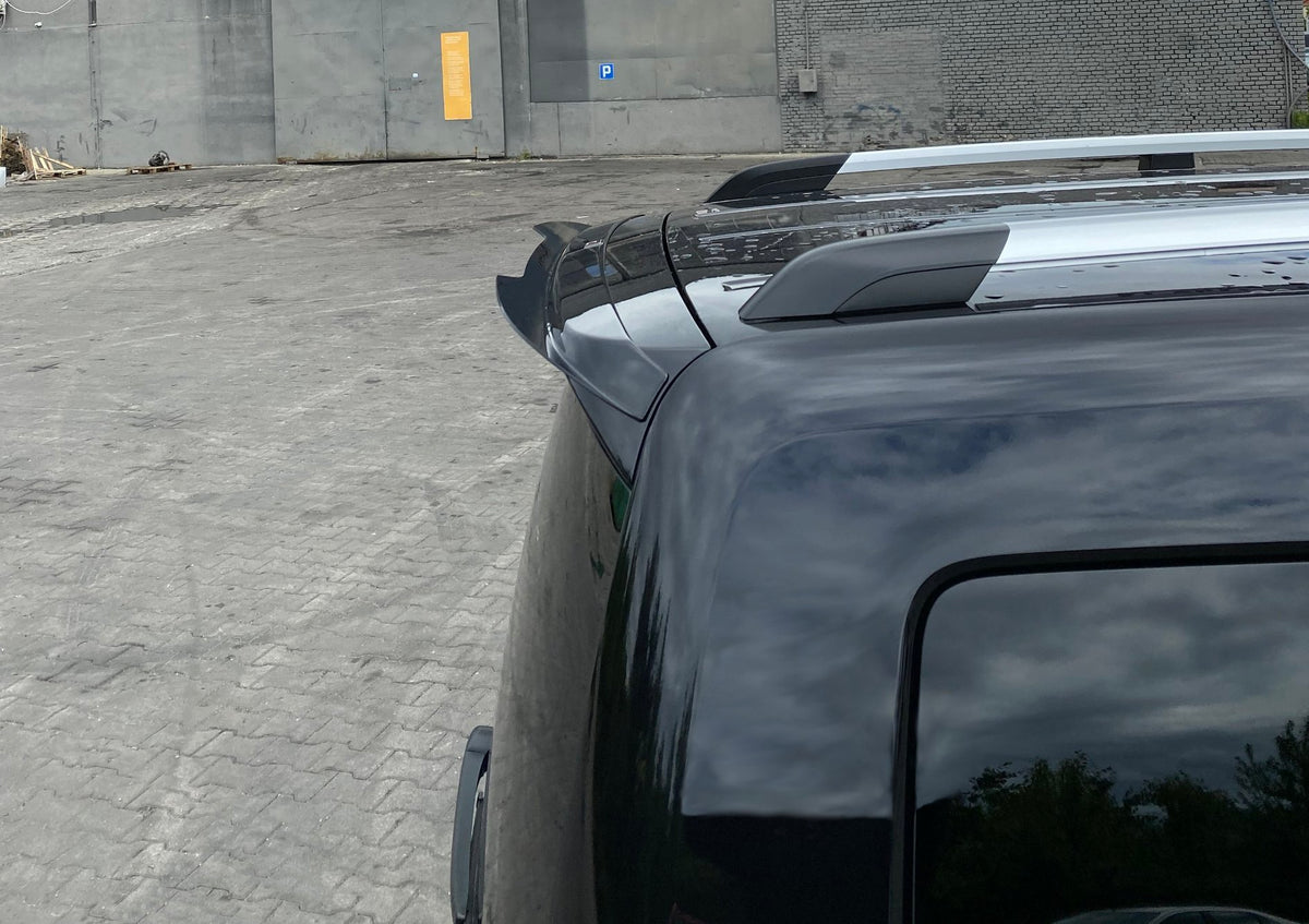 Spoiler CAP für Volkswagen Caddy Mk. 4 schwarz matt