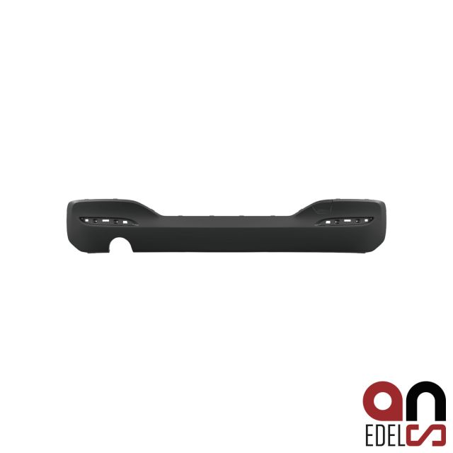 AN Sport Paket Diffusor hinten 1-Rohr passt für BMW 1er F20 F21 LCI ab 2015 auch M-Paket