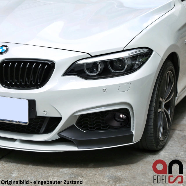 AN Evo Umbau Performance Stoßstange +Spoiler vorne für SRA +mit/ohne PDC passend für BMW 2er F22 F23 Serie & M-Paket Model...