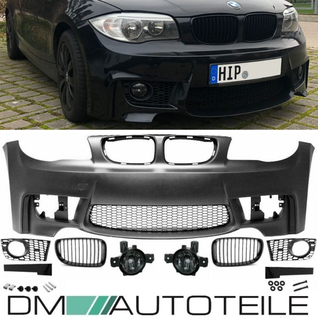 Sport Stoßstange vorne passt für BMW E81 E82 E87 E88 nicht M+ Nebel Smoke+ ABE*