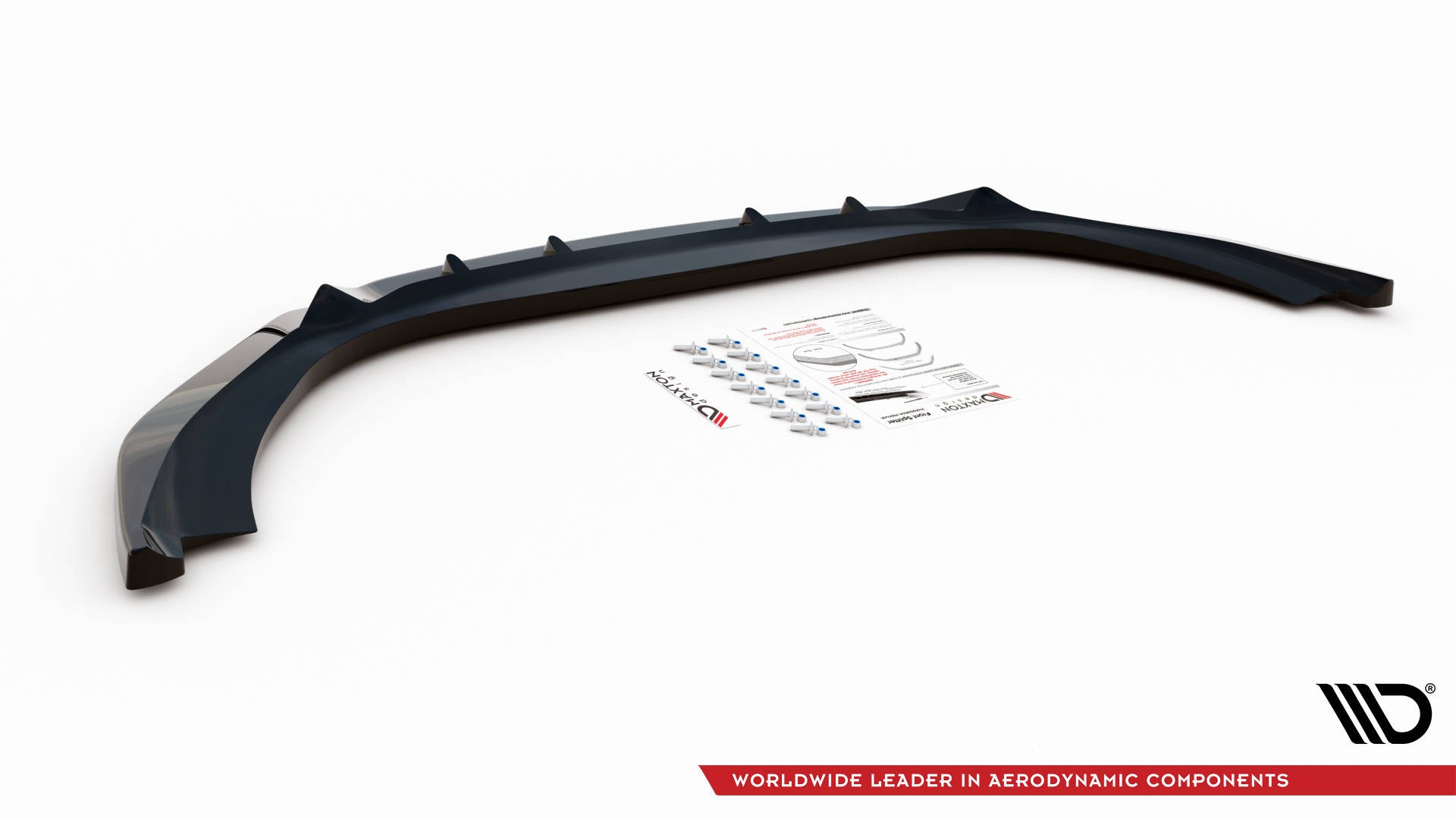 Front Ansatz V.1 für Maserati Ghibli Mk3 schwarz matt