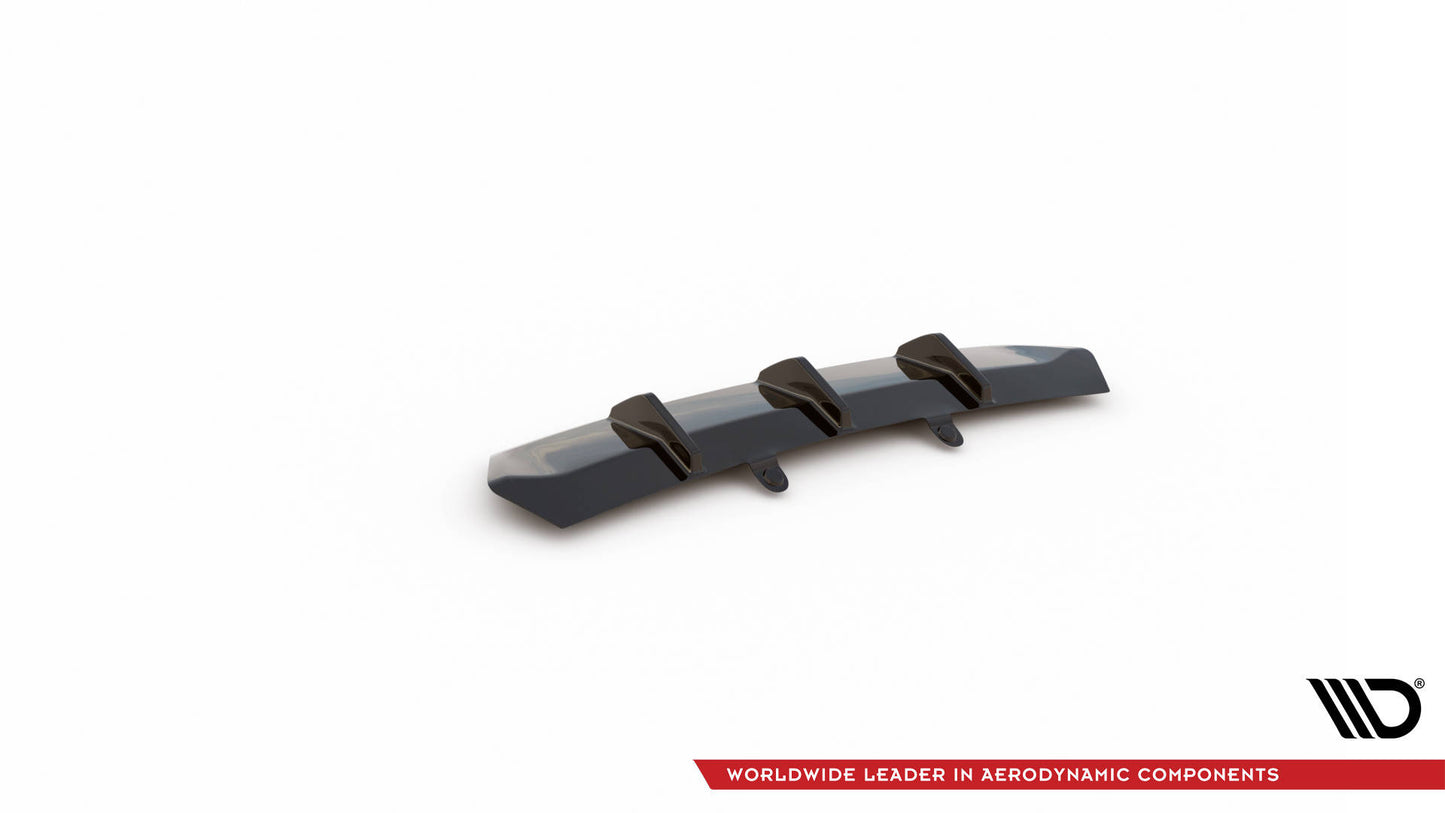 Diffusor Heck Ansatz für Renault Talisman schwarz matt