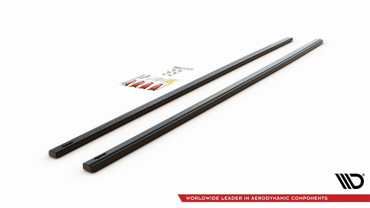 Seitenschweller Ansatz für V.2 für VW Golf 7 GTI (verengen) Carbon Look