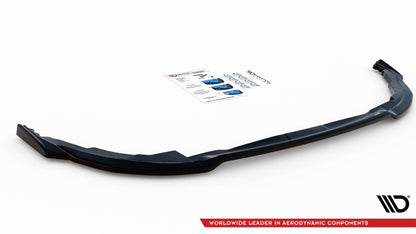 Mittlerer Diffusor Heck Ansatz für Toyota Corolla GR Sport Hatchback XII schwarz matt