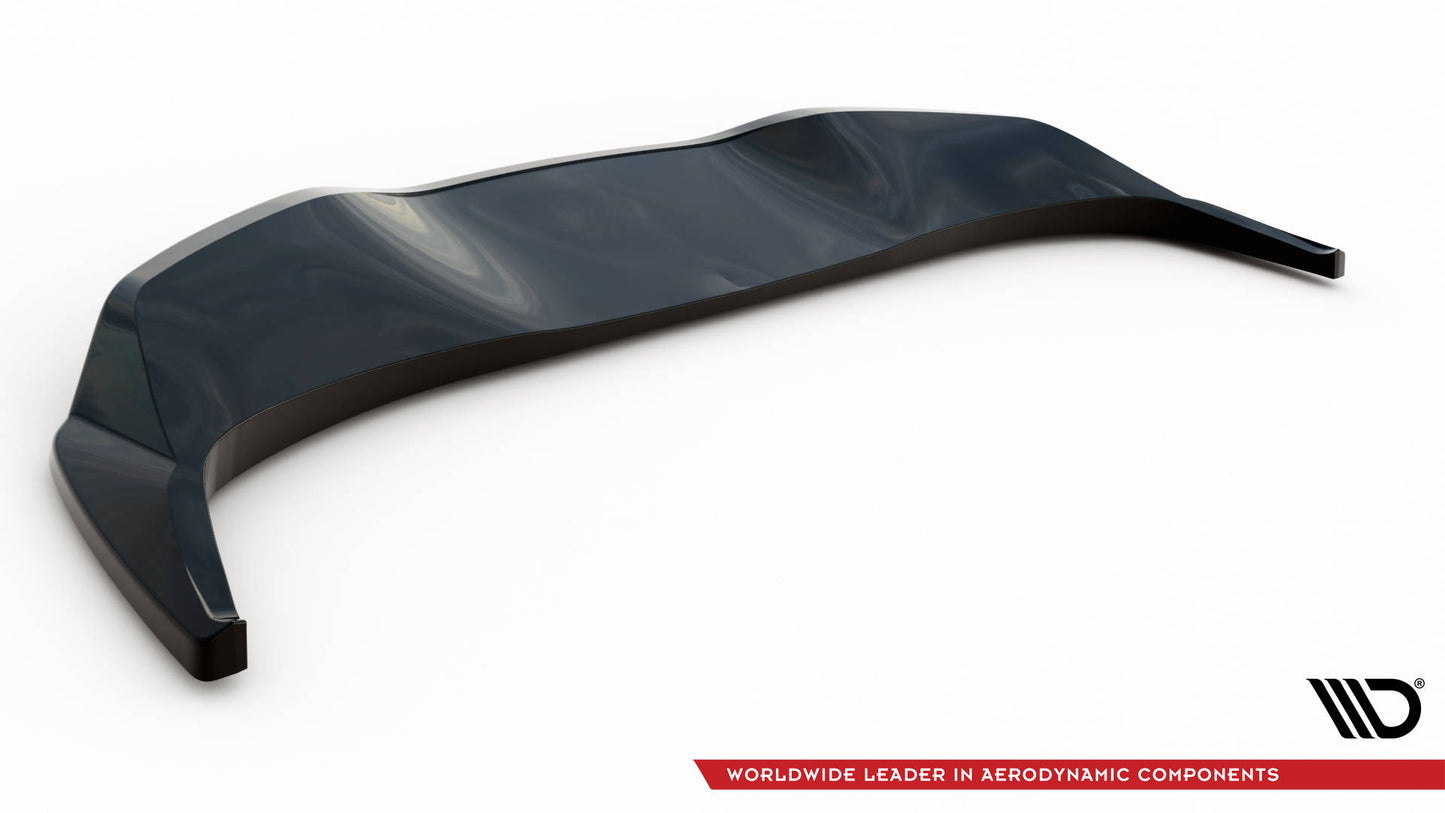 Mittlerer Diffusor Heck Ansatz DTM Look für Tesla Model Y schwarz Hochglanz