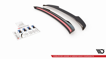 Spoiler CAP für Skoda Fabia Combi Mk3 Carbon Look