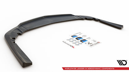 Mittlerer Diffusor Heck Ansatz DTM Look für Opel Insignia Mk. 1 OPC Facelift schwarz Hochglanz