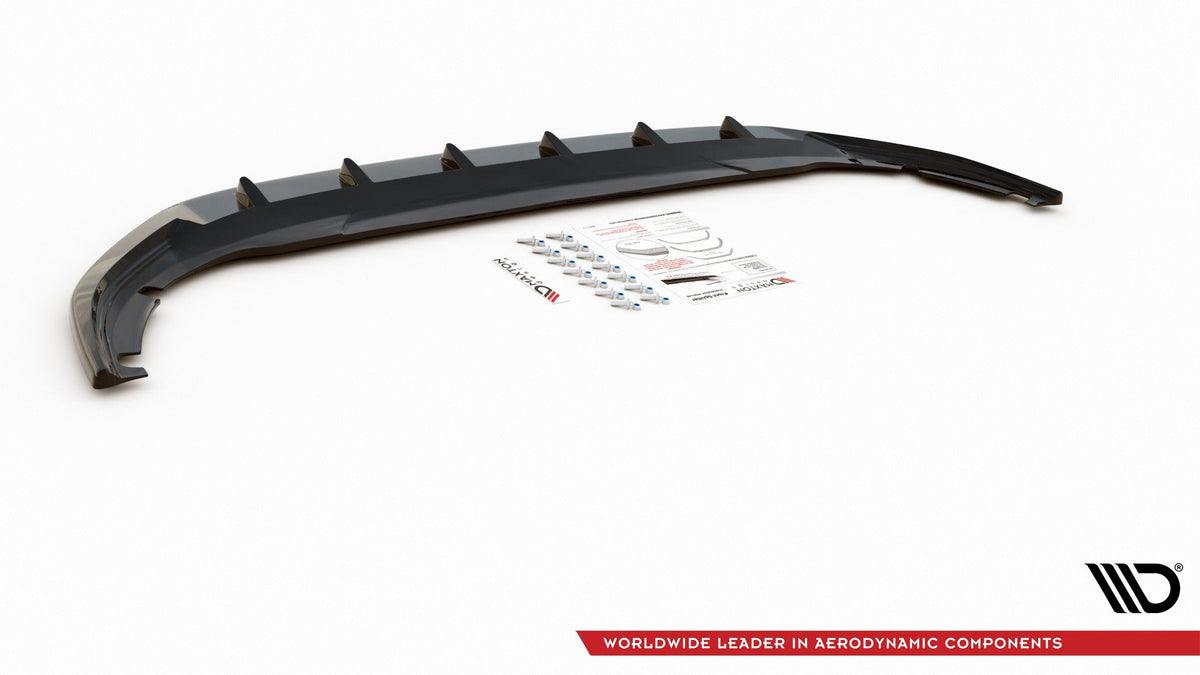Front Ansatz V.1 für VW Golf 8  schwarz matt