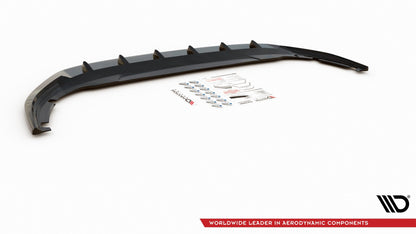 Front Ansatz V.1 für VW Golf 8  schwarz matt