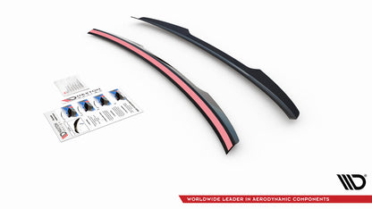Spoiler CAP für Volkswagen Passat Limousine B8 Facelift schwarz Hochglanz