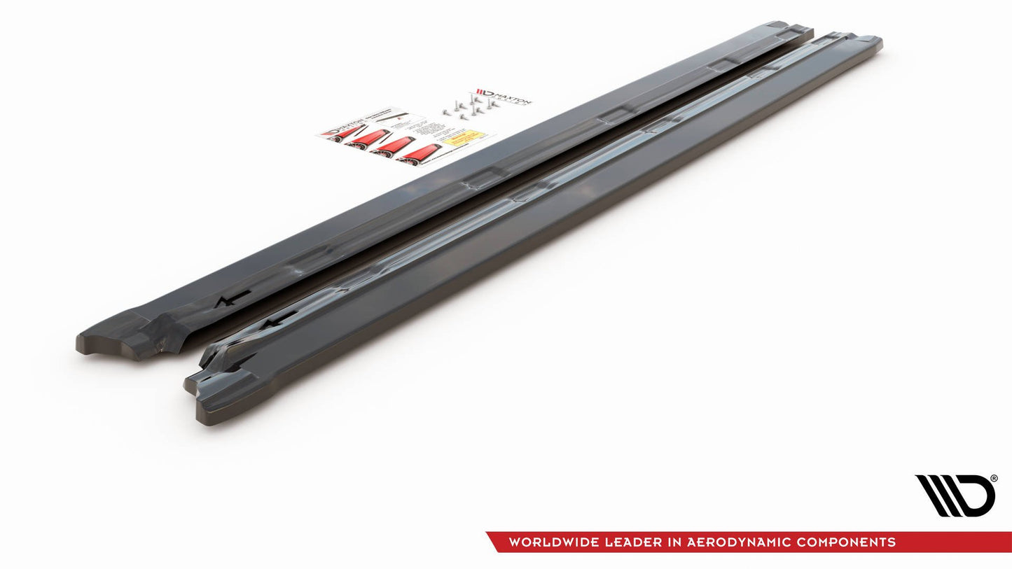 Seitenschweller Ansatz für Peugeot 2008 Mk2 Carbon Look
