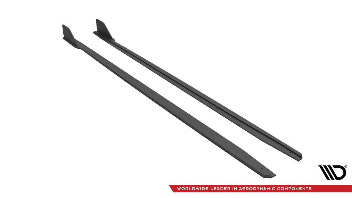 Street Pro Seitenschweller Ansatz für V.2 für Ford Mustang GT Mk6 Facelift