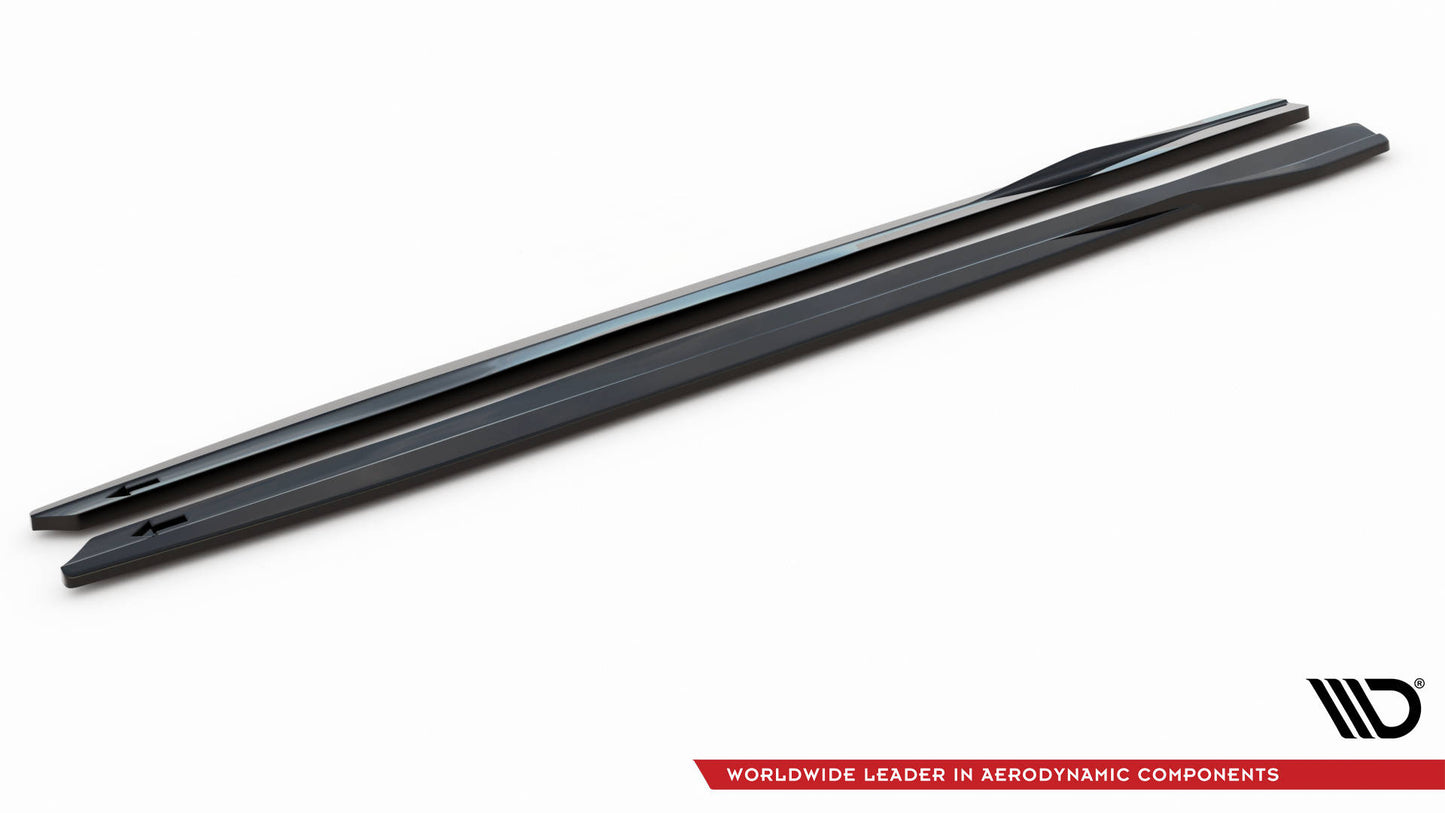 Seitenschweller Ansatz für Lexus GS F Mk4 Facelift Carbon Look