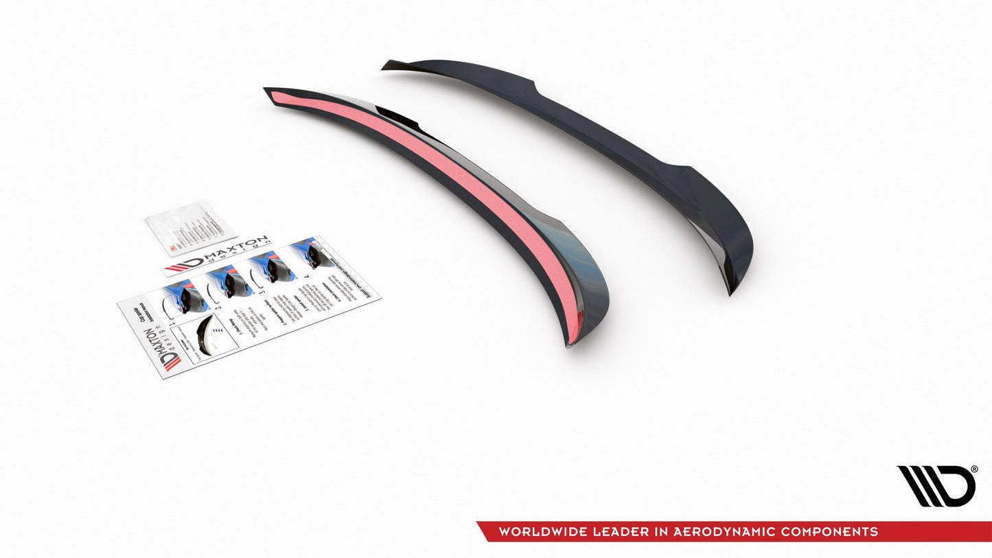 Spoiler CAP für Skoda Octavia Standard / RS Mk4 Combi schwarz Hochglanz
