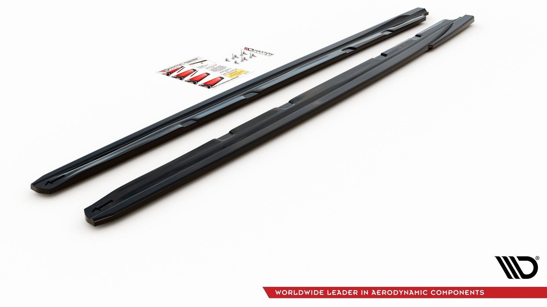 Seitenschweller Ansatz für V.5 Seat Leon Cupra / FR Mk3 FL Carbon Look