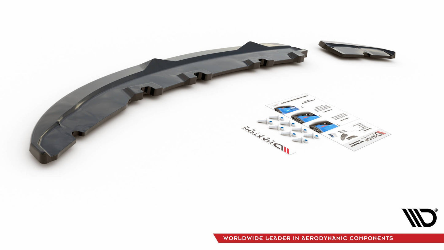 Heck Ansatz Flaps Diffusor V.1 für Alfa Romeo Giulietta  schwarz matt