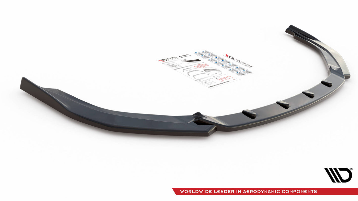 Front Ansatz für Toyota Corolla GR Sport Hatchback XII schwarz Hochglanz