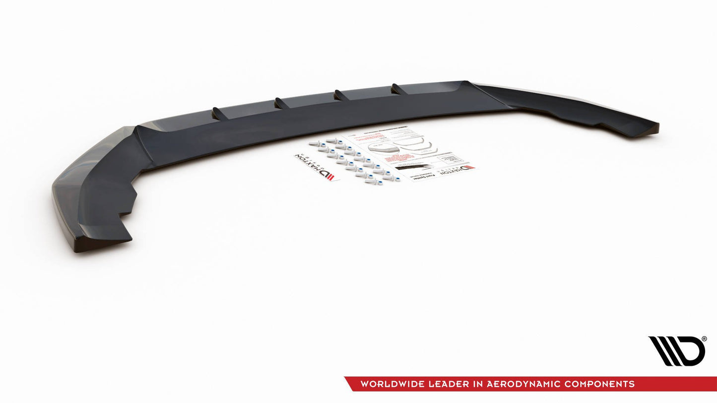 Front Ansatz V.2 für Seat Leon FR Mk4 schwarz Hochglanz
