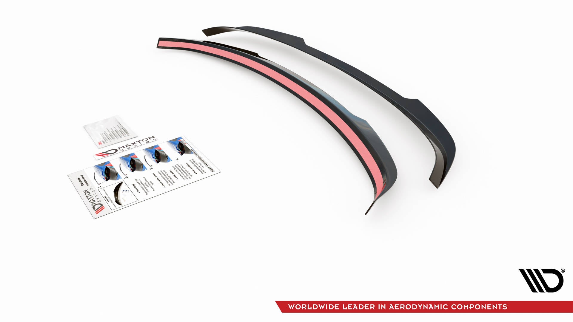 Spoiler CAP für Toyota Avensis Mk3 Facelift Wagon Carbon Look