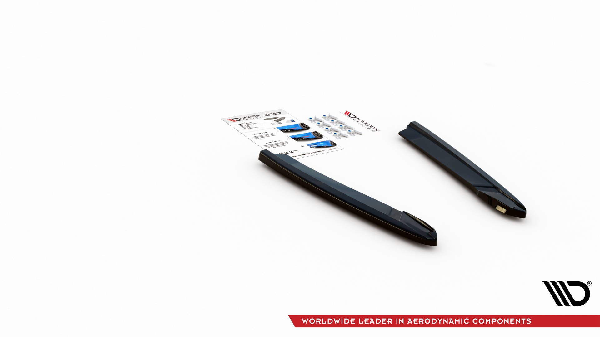 Heck Ansatz Flaps Diffusor V.4 für Skoda Octavia RS Mk4 Carbon Look