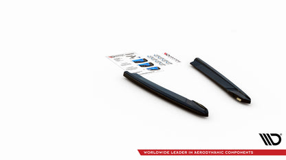Heck Ansatz Flaps Diffusor V.4 für Skoda Octavia RS Mk4 Carbon Look