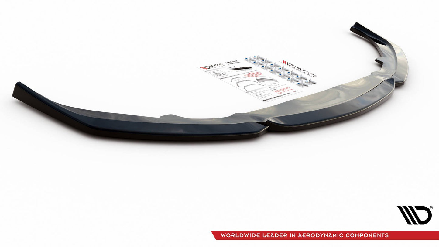 Front Ansatz V.2 für Lexus IS F Mk2 schwarz matt