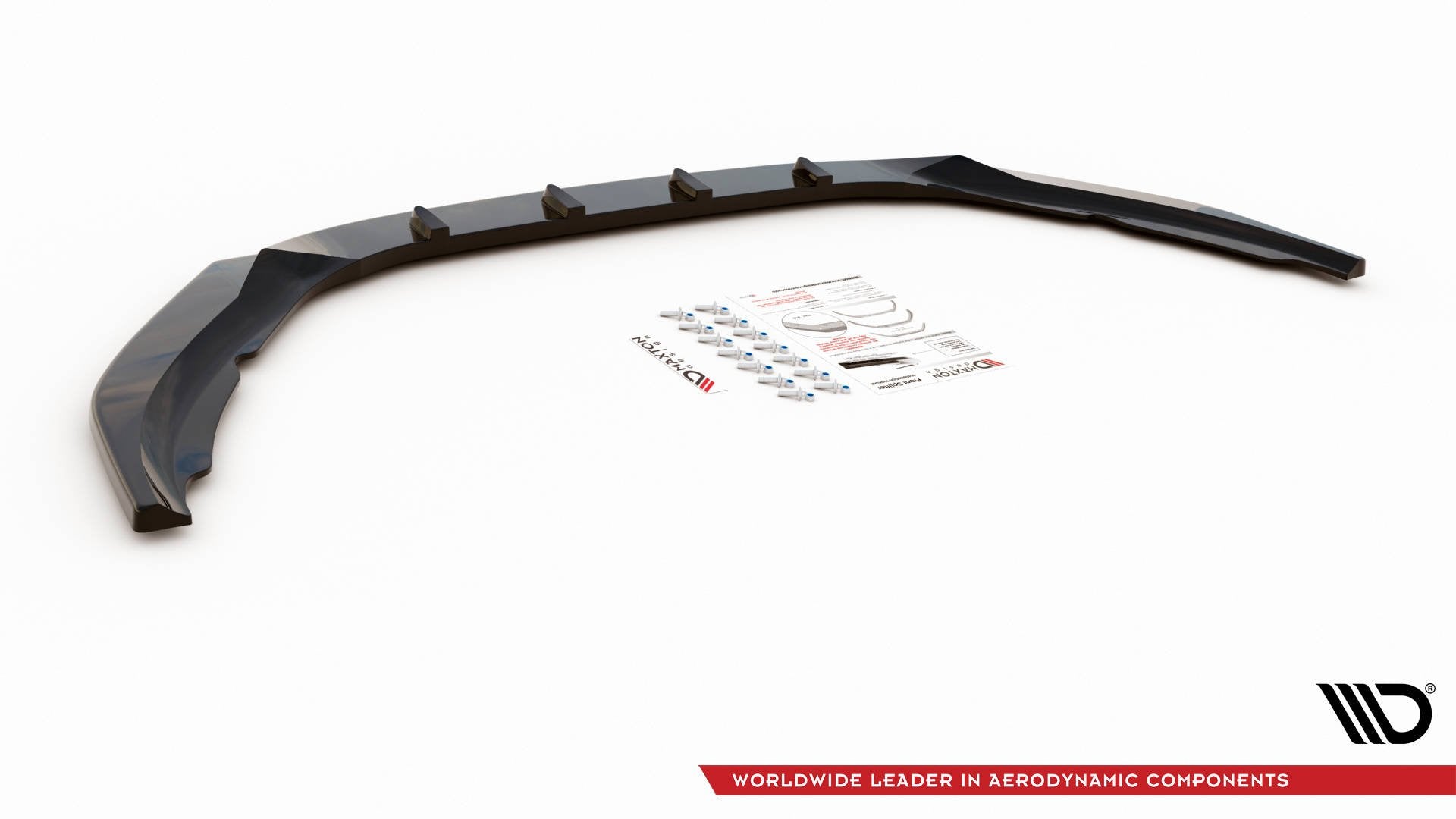 Front Ansatz V.2 für Volvo S60 R-Design Mk2 schwarz matt