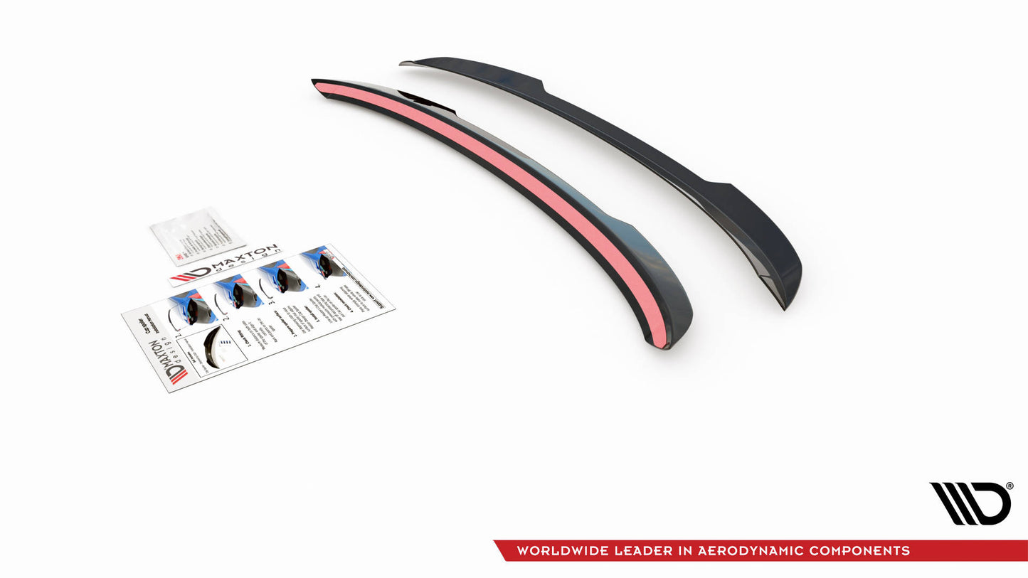 Spoiler CAP für Renault Clio Mk5 Carbon Look