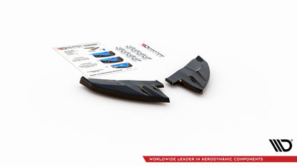 Heck Ansatz Flaps Diffusor V.3 für Alfa Romeo Giulietta Facelift schwarz matt