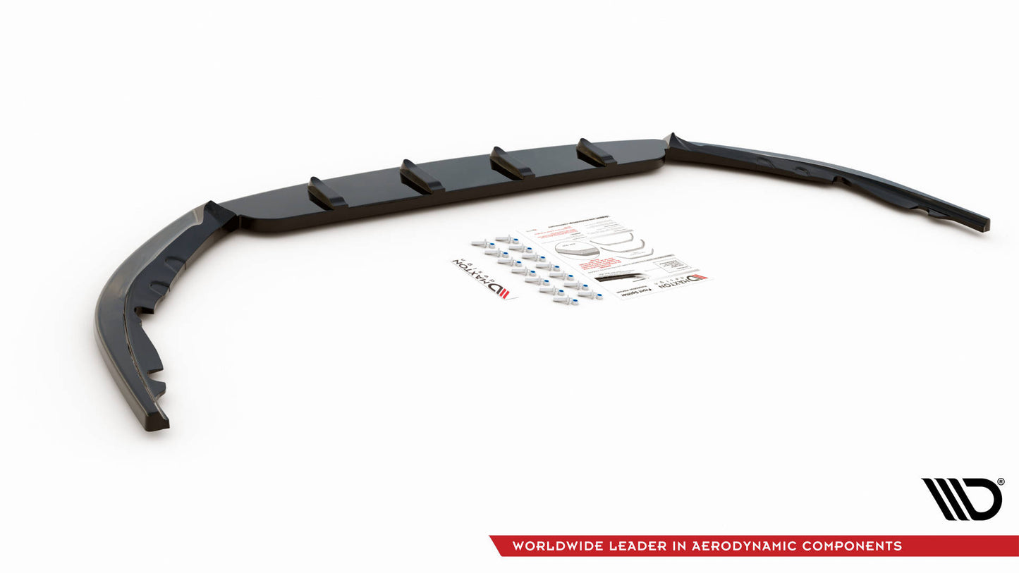 Front Ansatz V.1 für Toyota Avensis Mk3 Facelift Carbon Look