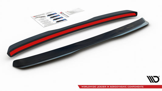 Spoiler CAP für Audi A3 8L schwarz Hochglanz