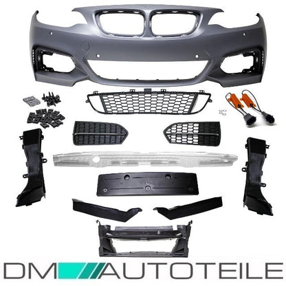 Sport Stoßstange vorne +Zubehör +Luftführung passt für BMW 2er F22 F23 M 235i