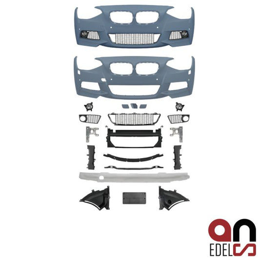 AN Umbau Stoßstange vorne Sport + Zubehör passt für BMW 1er F20 F21 bj. 11-15 Serie & M-Paket