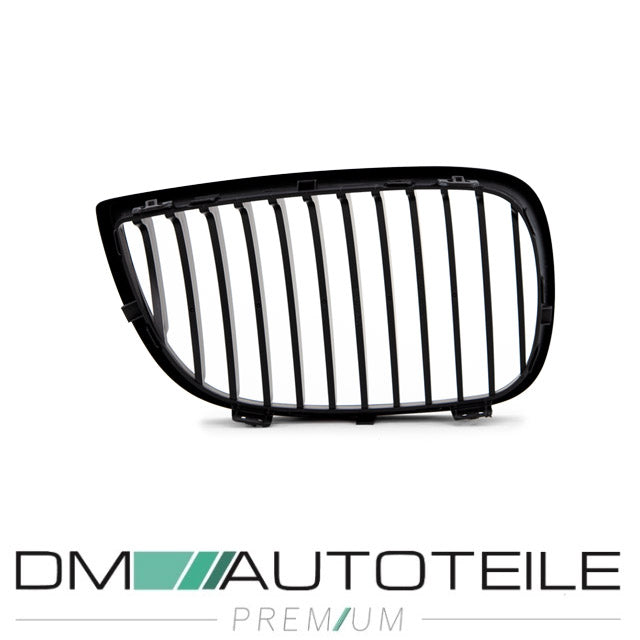 Set Performance Kühlergrill Schwarz Matt passend für BMW 1er E87 E81 Bj 04-07