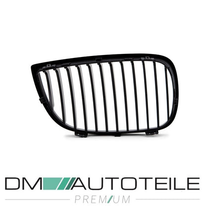 Set Performance Kühlergrill Schwarz Matt passend für BMW 1er E87 E81 Bj 04-07