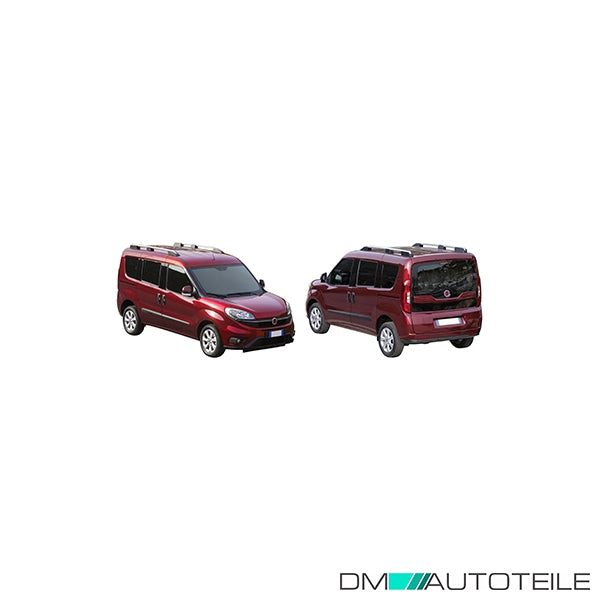Stoßstange vorne grundiert oben passt für Fiat Doblo (263) Facelift ab 01/2015