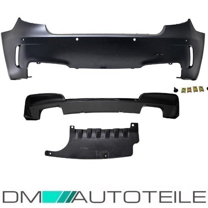 Heck Stoßstange hinten PDC+Diffusor Duplex passt für BMW E81 E87 3/5 Tür