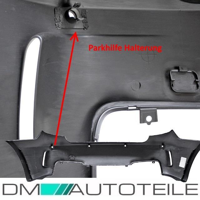 Heck Stoßstange hinten PDC+Diffusor Duplex passt für BMW E81 E87 3/5 Tür