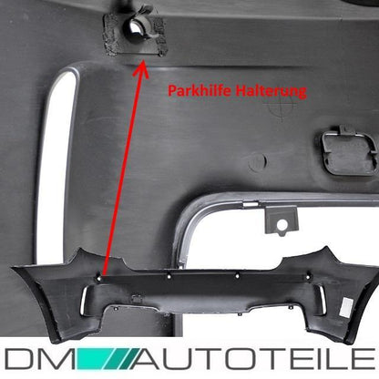 Heck Stoßstange hinten PDC+Diffusor Duplex passt für BMW E81 E87 3/5 Tür