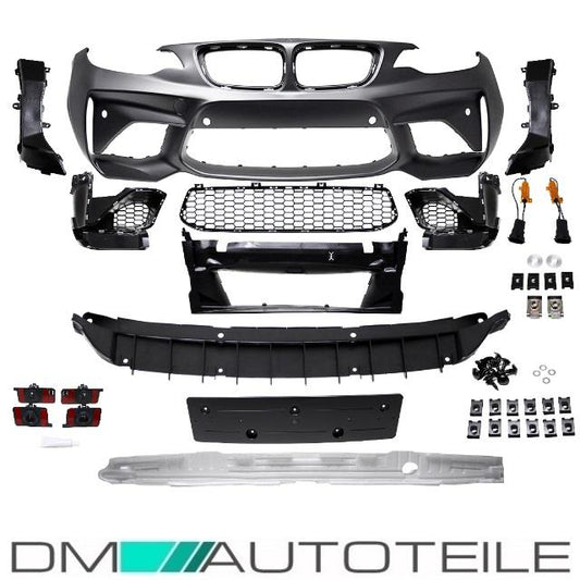 Sport Stoßstange vorne für PDC ohne SRA passt für BMW F22 F23 Serie & M-Paket +ABE*