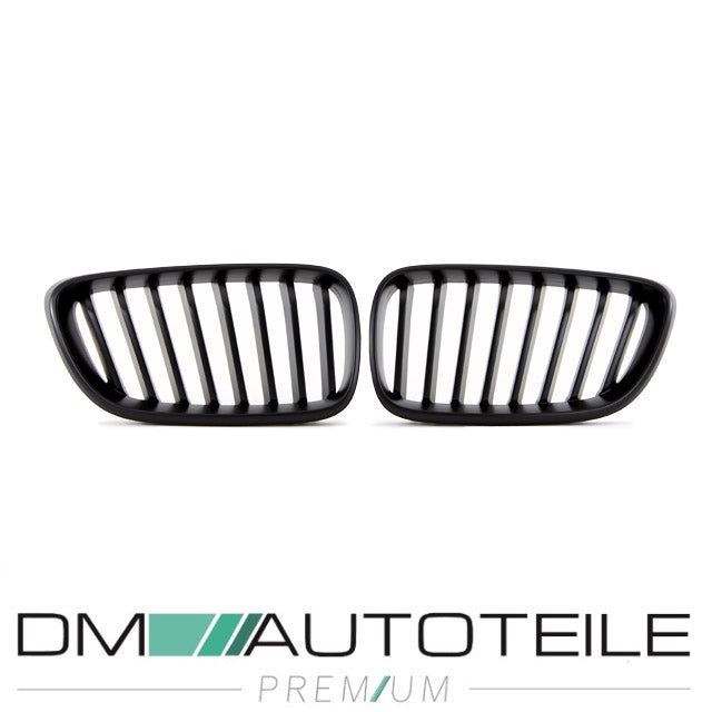 Set Performance Kühlergrill für BMW 2er F22 F23 passend auch M2 Schwarz Matt